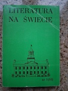 Literatura na Świecie nr 81 (1/1978) Indie; Paul Engle; Robert Lowell