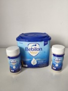 Bebilon 1 Advance mleko początkowe 350g + 2 butelki gotowego mleka