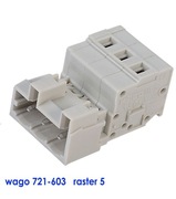 Wtyk wago 721-603 3-biegunowy