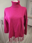 Golf ciepły damski  r.L/XL - Evis różowy 