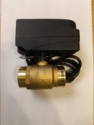 Afriso 2-drogowy zawór kulowy z siłownikiem BEV, DN25, Rp1", NC, 9021300