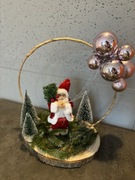 Kompozycja świąteczna na kominek lub pod choinkę