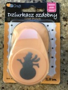 Dziurkacz ozdobny DpCraft 2,5 cm bałwanek