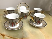 Zestaw 5 duo do espresso - Malezja