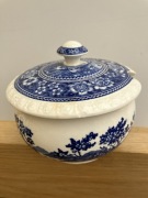 cukiernica ceramiczna 1945 villeroy & boch saar rusticana  unterglasur star