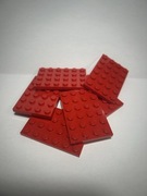 Lego NOWE plate płytka 4x6 3032 czerwony red, 1 szt