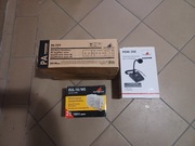 Wzmacniacz Equalizer na 2 mikrofony miksujący 35W Monacor PA-702 i EUL 10