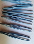 Pęseta filatelistyczno-jubilerska kpl. 10 szt plastik.