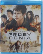 WIĘZIEŃ LABIRYNTU. PRÓBY OGNIA.  BLU-RAY. 