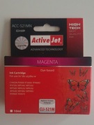 Tusz Activejet tusz ACC-521MN / CLI-521M (magenta)