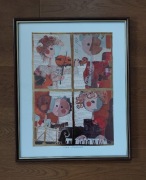 Obraz plakat Granie w okienkach