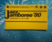 Oryginalna przypinka odznaka Festiwal Jazz Jamboree 1980 r. Warszawa