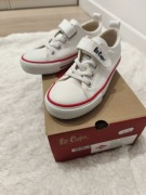 Trampki dziecięce Lee Cooper 29 białe buty sportowe unisex 