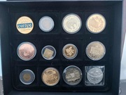 monety po kolekcjonerze zestaw 12 monet w kasetce