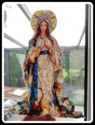 Nowy witraż dekoracja okienna MARYJA Matka Boża NMP ozdoba religijna
