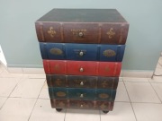 Komoda w Kształcie Stosu Starych Książek Vintage