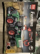 Klocki konstrukcyjne Traktor z przyczepą farma Farming typu Lego Cobi Cada