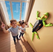 RC Gekon Wspinający się po Ścianach Zdalnie Sterowany Zabawka