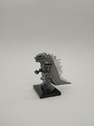 Minifigurka Godzilla Srebrna Kompatybilna z LEGO