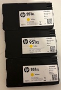 HP WKŁAD TUSZ 951 XL CN048AE  YELLOW ORYINAŁ CHIP PUSTY 