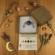 Lunula Wisiorek/naszyjnik - Kobiecy Talizman Mocy Rękodzieło