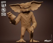 Gremlin Mózg Brain Inteligent Figurka 15cm Ręcznie Malowane 1/6 Święta 