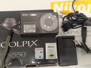 Aparat cyfrowy NIKON Coolpix S550 10mp x5 vintage KLASYK retro y2k CCD bdb+
