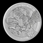 MONETA GOLDEN EAGLE 2025 1 UNCJA SREBRA