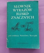 Słownik wyrazów bliskoznacznych Stanisław Skorupka SPK 1982