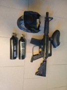 Komplet Tippmann Bravo One + maska i 2 butle CO2 12 OZ