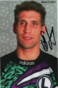 Maciej Szczęsny, autograf piłkarza, reprezentacja Polski, Legia 