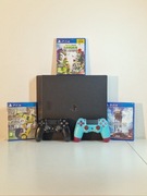 Ps4 Pro 1TB + pady + gry.