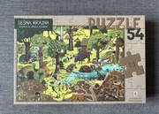 Puzzle Leśna Kraina Emilia Dziubak 54 el. 3+ Nasza Księgarnia
