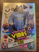 TOPPS MATCH ATTAX 2024-2025 VINTAGE VIBES LEGEND 420 LIONEL MESSI BARCELONA