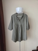 Lniana koszula khaki Part Two len 