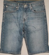 Wr) Levi's 508 oryginalne krótkie spodnie jeansowe Roz.28