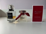zestaw zapachów woda perfumowana chloe givenchy
