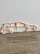 Dekoracja Ścienna Toyota Corolla GR Sylwetka Samochodu Ozdoba Na Ścianę 