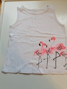 T-shirt dziewczęcy na ramiączka Polomino by C&A 