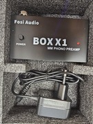 Fosi Audio BOX X1 – wzmacniacz gramofonowy MM Phono Preamp