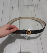 Pasek Guess damski cieńki szary nowy xs