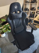 Fotel gamingowy Silver Monkey SMG-550 (Czarny) Tkanina