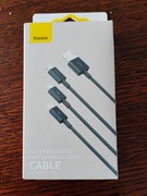 Kabel USB - Micro USB/USB-C/Lightning BASEUS Superior Series 3w1 1.5 m