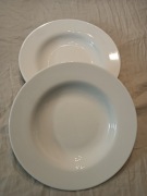 Talerze obiadowe głębokie IKEA 25.5 cm