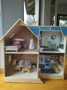 Domek dla lalek rękodzieło