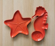 Komplet dwóch talerzy pater do serwowania Tognana marynarskie