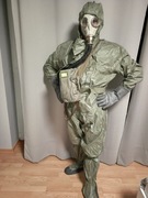 Kombinezon przeciwchemiczny OP1 + maska przeciwgazowa MC1/SzM41M