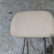 Zagłówek BMW e60 e70 kremowa skóra regulowany bez pirotechniki