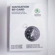 Karta do nawigacji mapy SKODA oryginał 