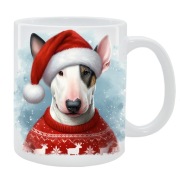 KUBEK Z PSEM Bulterier - IDEALNY PREZENT, PERSONALIZACJA,24H WYS